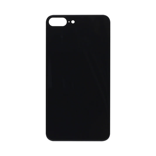 Vitre arrière iPhone 8 Plus Noir Extra (Cadre caméra agrandi) - OEM