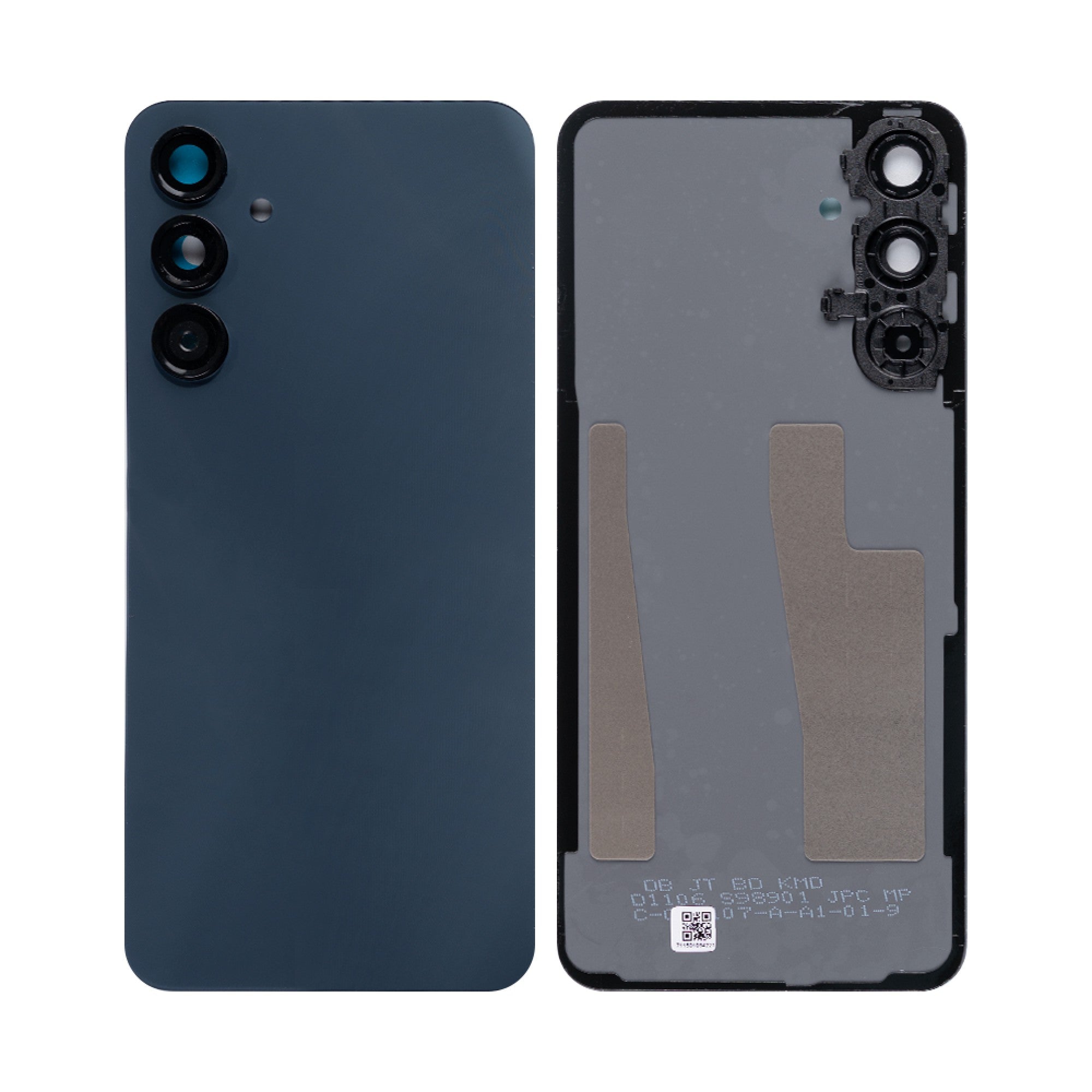 Vitre arrière Samsung Galaxy A16 5G A166B Bleu Noir avec lentille – OEM