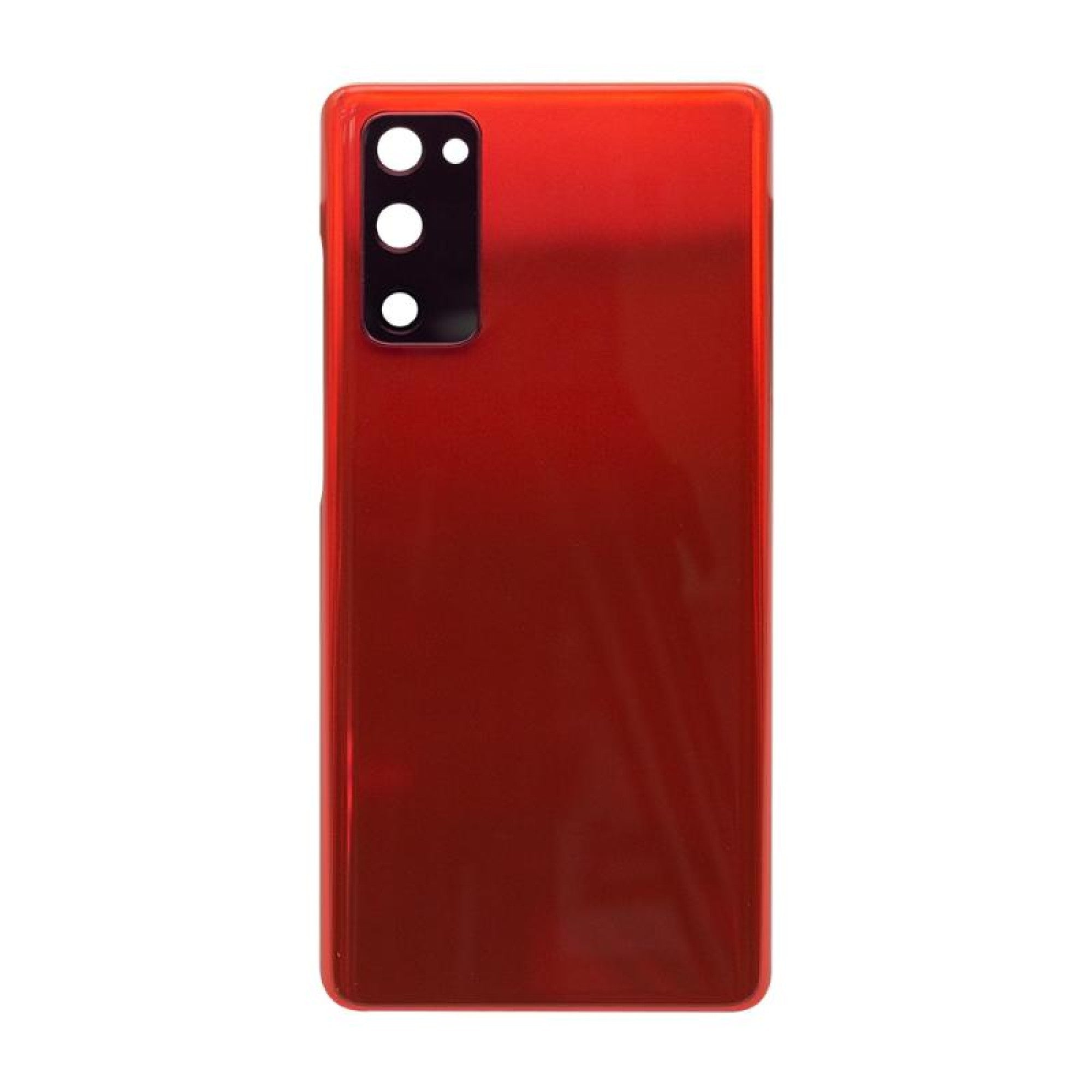 Vitre arrière Samsung Galaxy S20 FE G780 Rouge Nuage Avec lentille - OEM