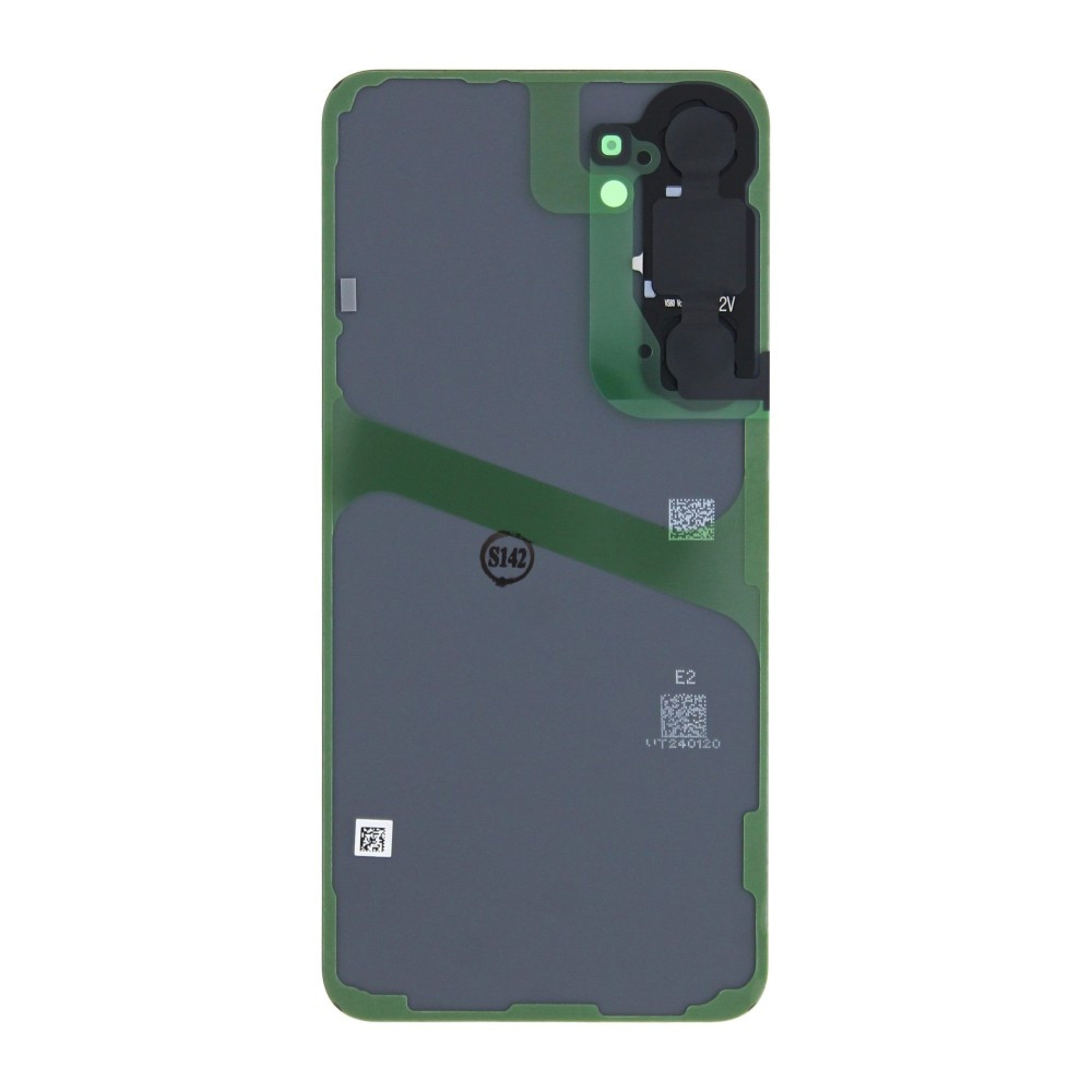 Vitre arrière originale Samsung Galaxy S24 Plus S926 Violet Cobalt avec lentille