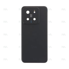 Vitre arrière Xiaomi 14 (23127PN0CC) Noire avec lentille - OEM