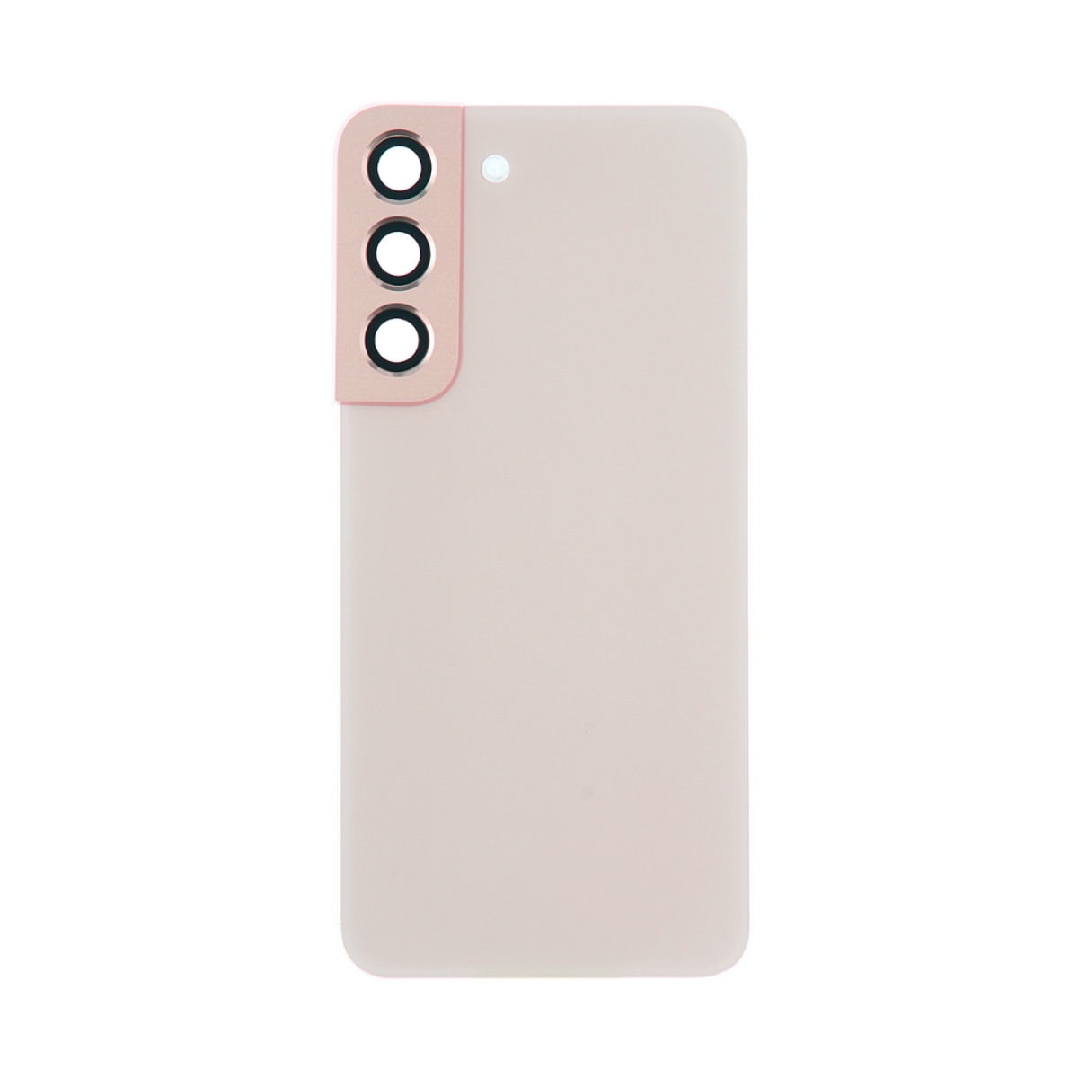 Vitre arrière Samsung Galaxy S22 S901 Or Rose avec lentille - OEM