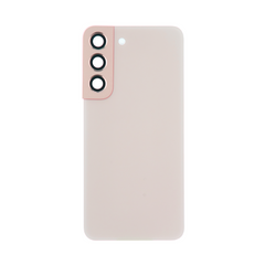 Vitre arrière Samsung Galaxy S22 S901 Or Rose avec lentille - OEM