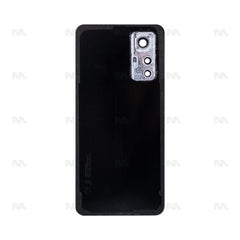 Vitre arrière Xiaomi 12 Lite 5G (2203129G) Noir avec lentille - OEM