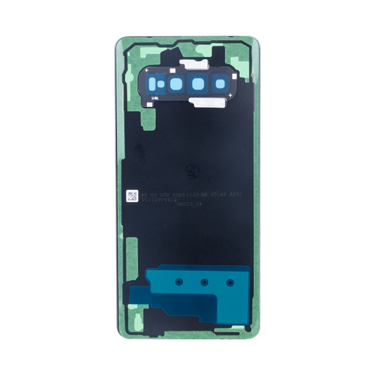 Samsung Galaxy S10 Plus G975 Vitre arrière Noir avec lentille - OEM