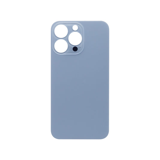 Vitre arrière iPhone 13 Pro Bleu (Cadre caméra agrandi) - OEM
