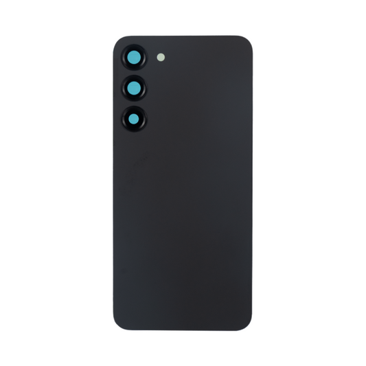 Vitre arrière Originale Samsung Galaxy S23 Plus S916 Noir Phantom avec lentille