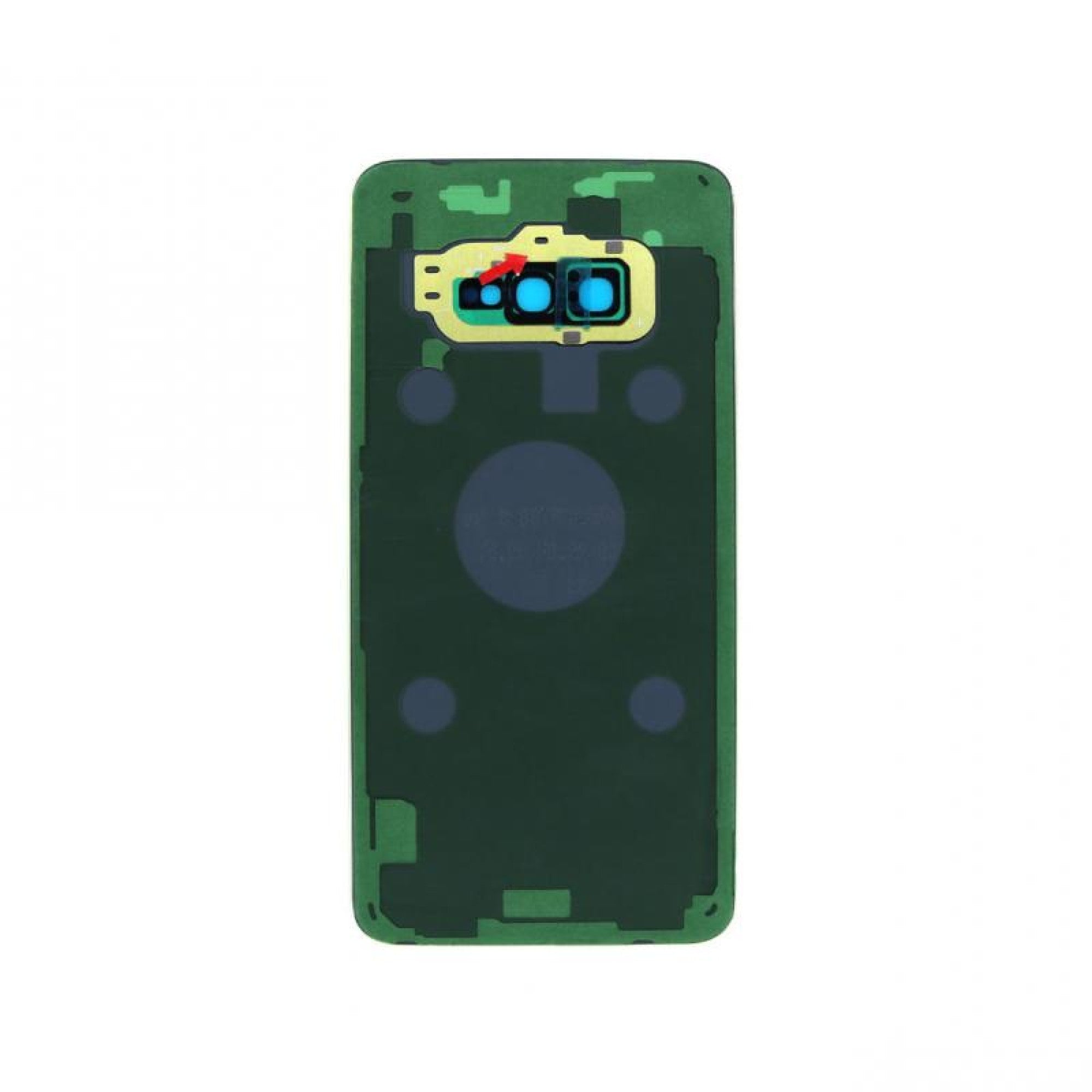 Samsung Galaxy S10e G970 Vitre arrière Jaune canari avec lentille - OEM