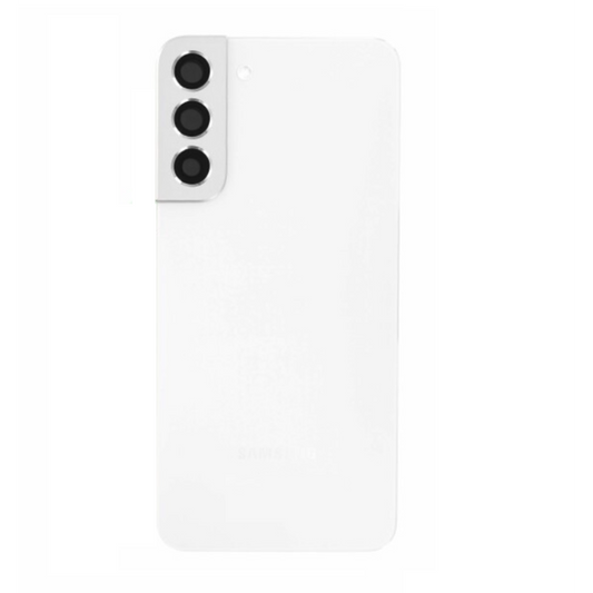 Vitre arrière Originale Samsung Galaxy S22 Plus S906 Phantom White avec lentille