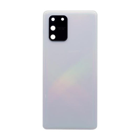 Vitre arrière Samsung Galaxy S10 Lite G770 Blanc avec lentille - OEM