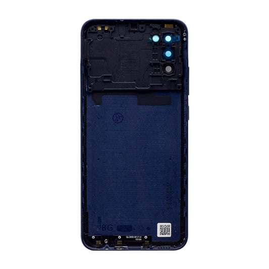 Vitre arrière Samsung Galaxy A02s A025F Bleue Avec Lentille - OEM