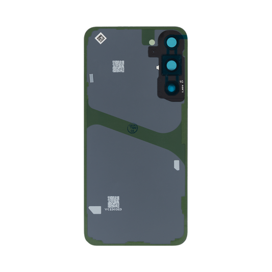 Vitre arrière Originale Samsung Galaxy S23 Plus S916 Crème avec lentille