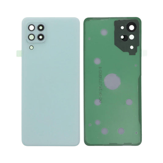 Vitre arrière Samsung Galaxy A22 A225 Vert menthe avec lentille – OEM