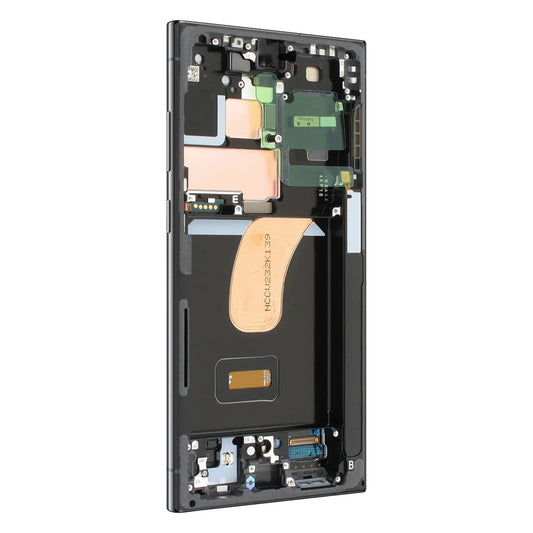 Chassis + Ecran LCD AMOLED + Vitre pour Samsung Galaxy S23 Ultra 5G (S918)