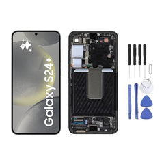 Chassis + Ecran LCD AMOLED + Vitre pour Samsung Galaxy S24 Plus (S926) + Kit d'outils