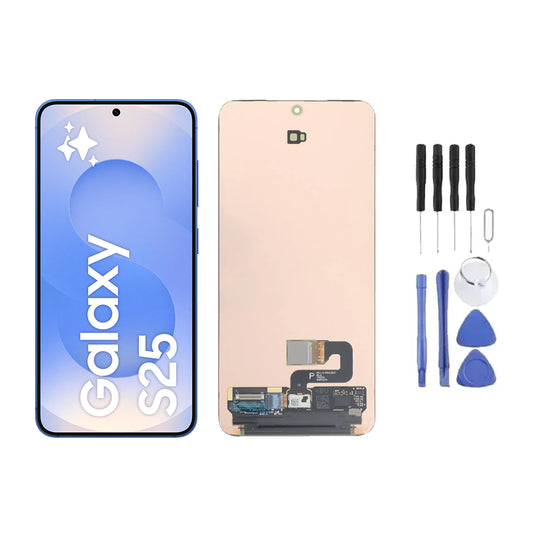 Ecran LCD Original + Vitre pour Samsung Galaxy S25 (S931) + Kit d'outils GH82-36327A