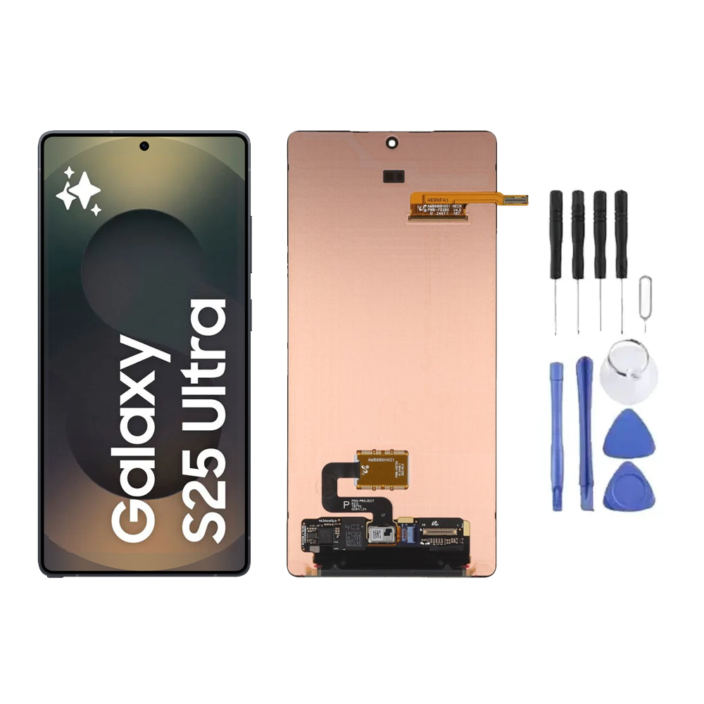 Ecran LCD Original + Vitre pour Samsung Galaxy S25 Ultra (S938) + Kit d'outils - GH82-36588A