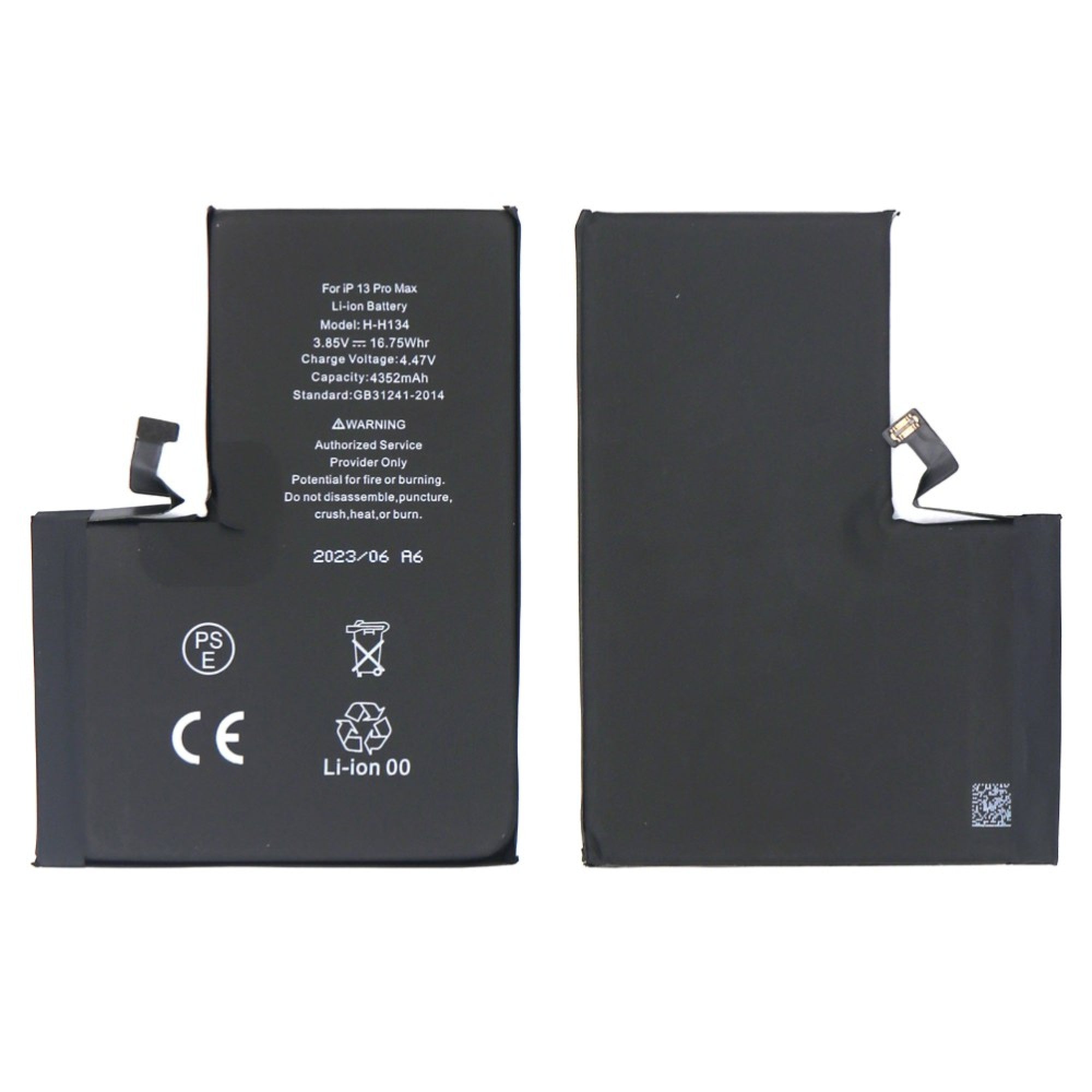 Batterie iPhone 13 Pro Max avec puce TI - OEM