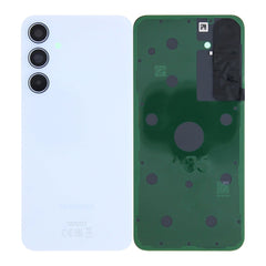 Samsung Galaxy A55 5G A556 Vitre Arrière Bleu Glacé avec Lentille - Originale