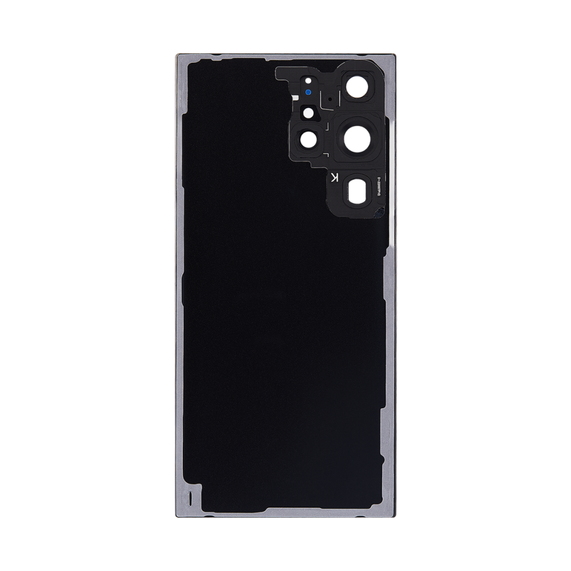 Vitre arrière Samsung Galaxy S23 Ultra S918 Noir Phantom avec lentille – OEM