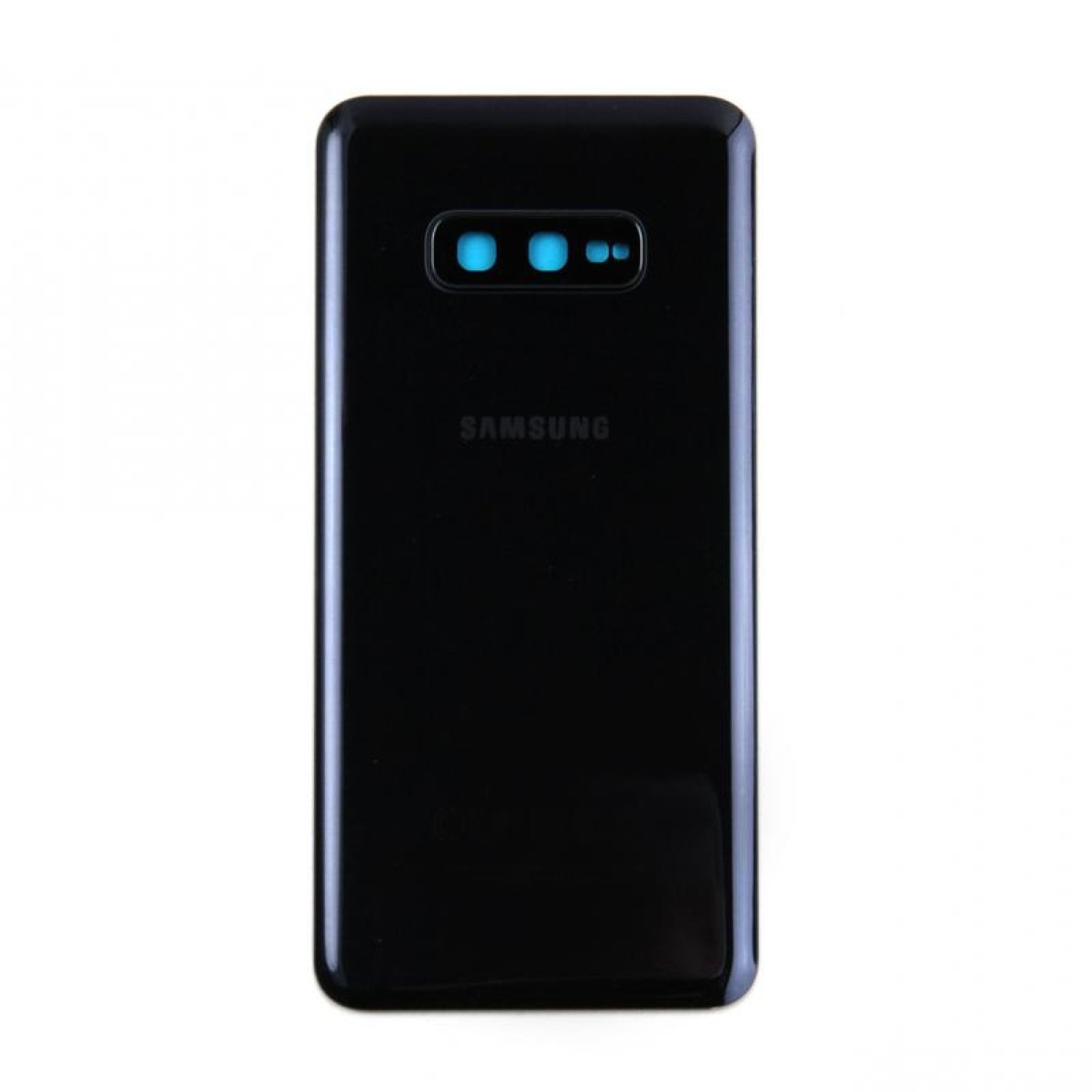 Samsung Galaxy S10e G970 Vitre arrière Noir prismatique avec lentille - OEM
