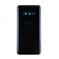 Samsung Galaxy S10e G970 Vitre arrière Noir prismatique avec lentille - OEM