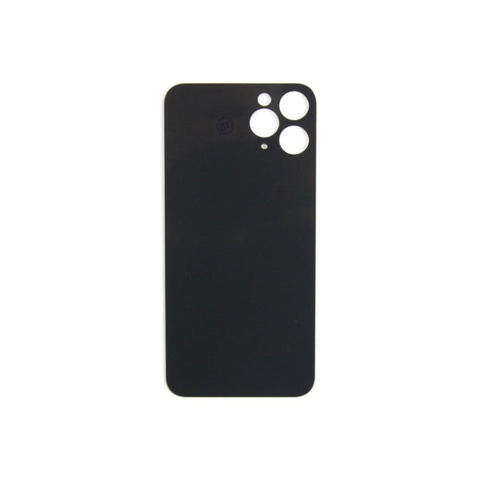 Vitre arrière iPhone 11 Pro Argent (Cadre caméra agrandi) - OEM