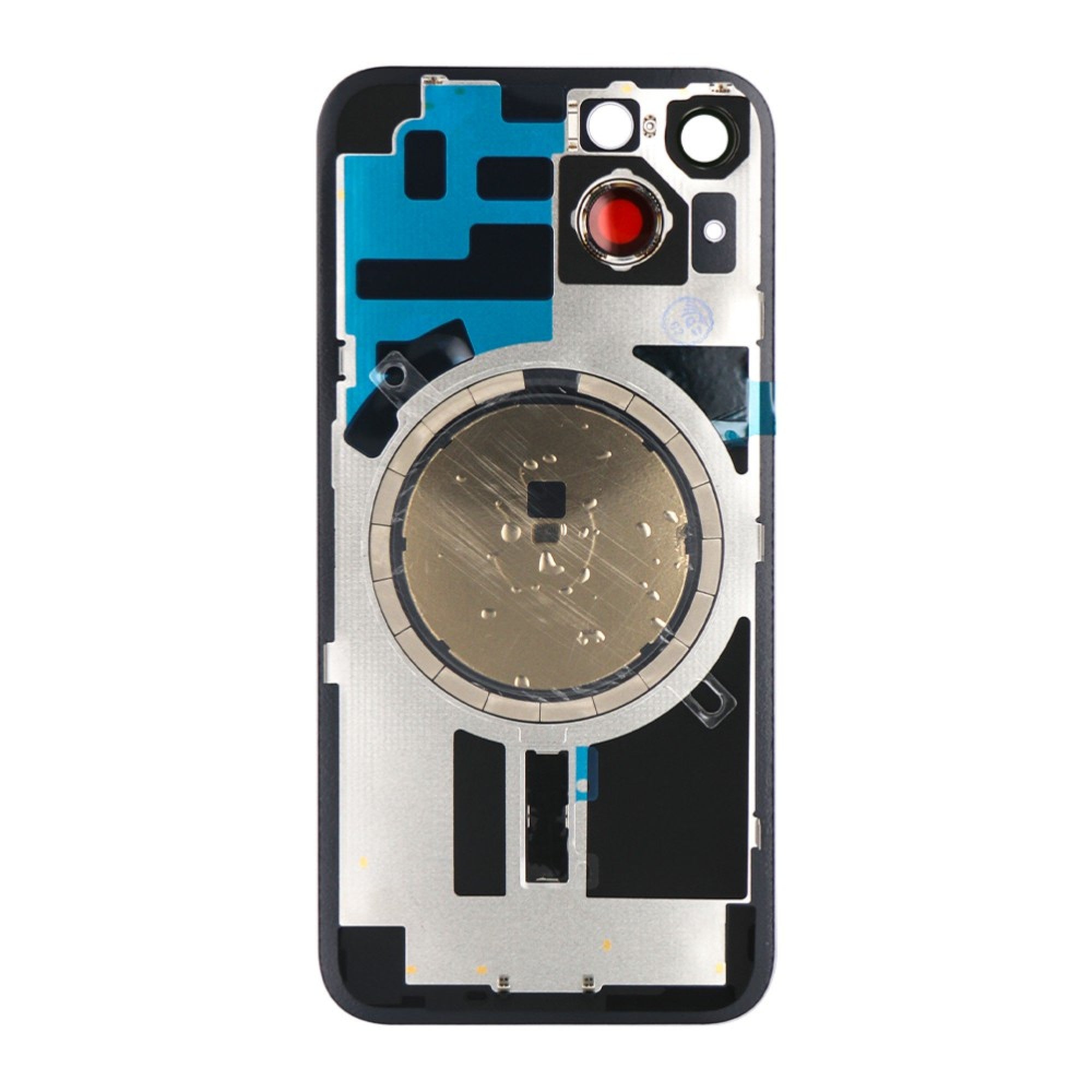 Vitre arrière iPhone 14 Violet (Cadre caméra agrandi) - OEM