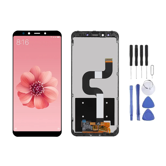 Chassis + Ecran LCD + Vitre pour Xiaomi Mi 6X + Kit d'outils
