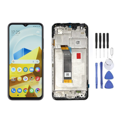 Chassis +  Ecran LCD + Vitre pour Xiaomi Poco M5 + Kit d'outils