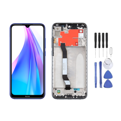 Chassis + Ecran LCD + Vitre pour Xiaomi Redmi Note 8T + Kit d'outils