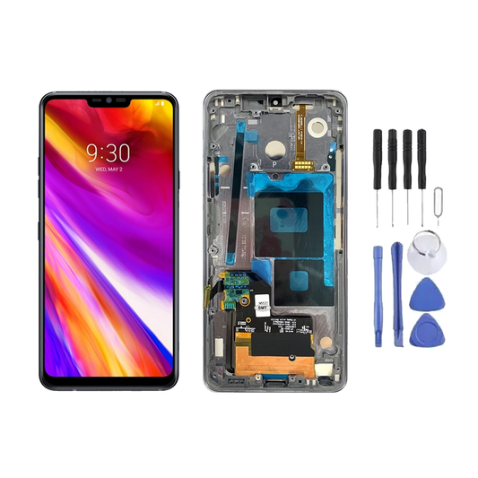 Chassis + Ecran LCD ORIGINAL + Vitre pour LG G7 ThinQ + Kit d'outils