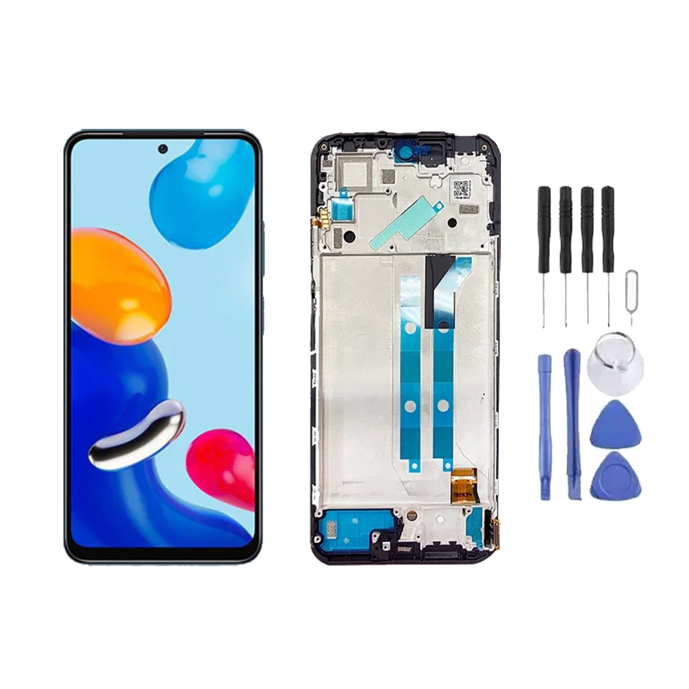 Chassis + Ecran LCD + Vitre pour Xiaomi Redmi Note 11 Pro 5G + Kit outils