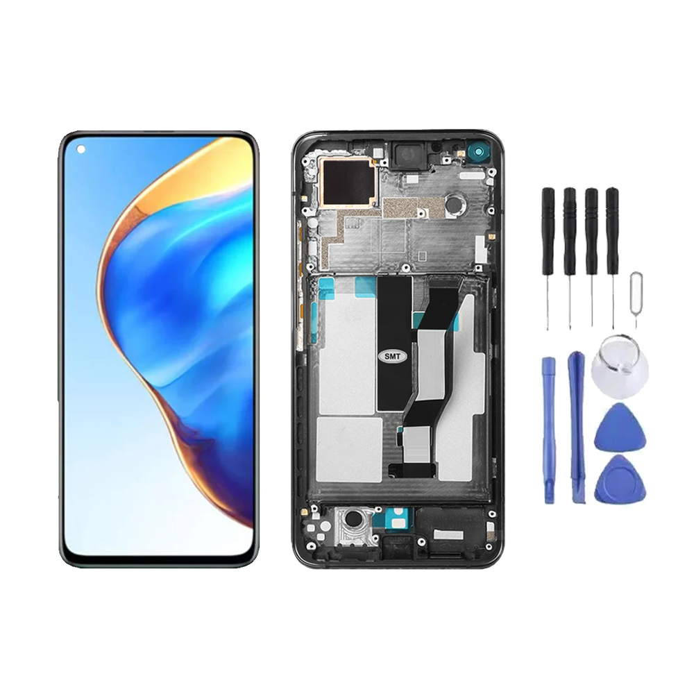 Chassis + Ecran LCD + Vitre pour Xiaomi Mi 10T Pro 5G + Kit d'outils
