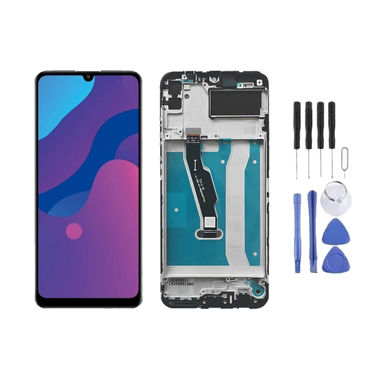 Chassis + Ecran LCD + Vitre pour Honor 9A / Huawei Y6P 2020 + Kit d'outils