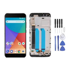 Chassis + Ecran LCD + Vitre pour Xiaomi Mi A1 / Mi 5X + Kit d'outils
