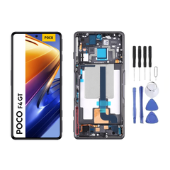 Chassis +  Ecran LCD + Vitre pour Xiaomi Poco F4 GT + Kit d'outils