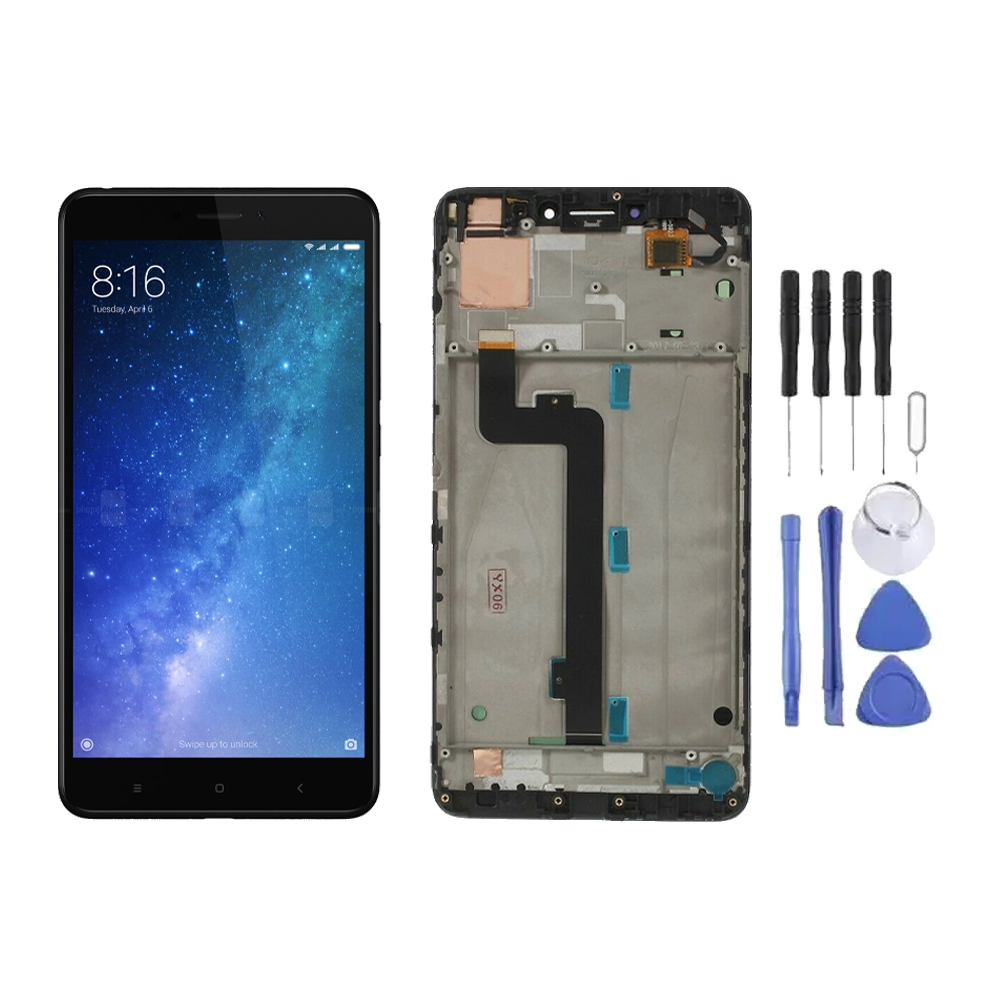 Chassis + Ecran LCD + Vitre pour Xiaomi Mi Max 2 + Kit d'outils