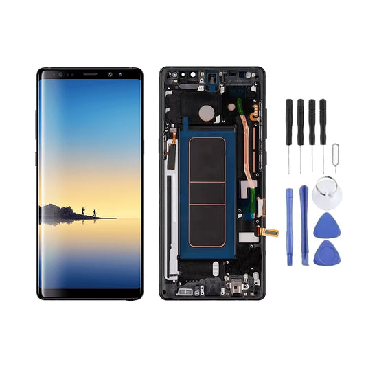 Chassis + Ecran LCD + Vitre pour Samsung Galaxy Note 8 (N950) + Kit d'outils