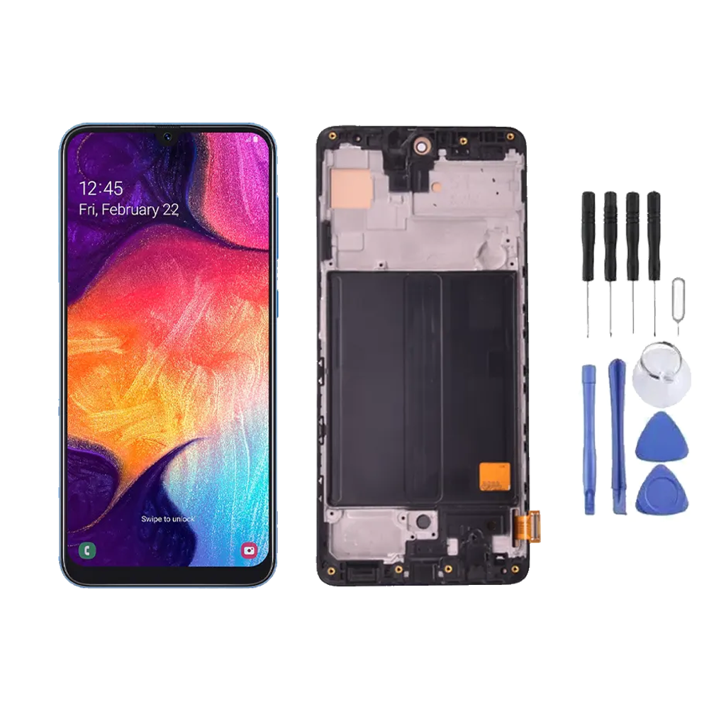 Chassis + Ecran LCD + Vitre pour Samsung Galaxy A51 (A515) + Kit d'outils
