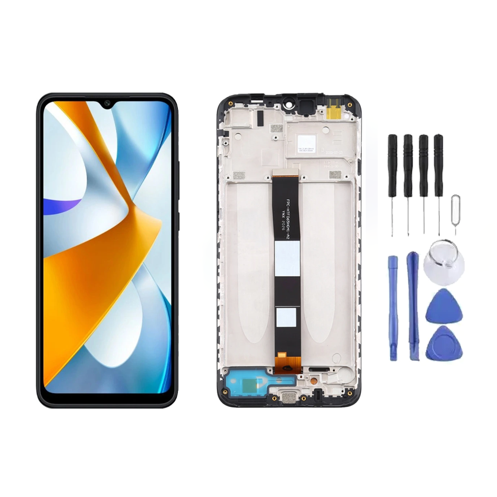 Chassis + Ecran LCD + Vitre pour Xiaomi Poco C40  + Kit d'outils