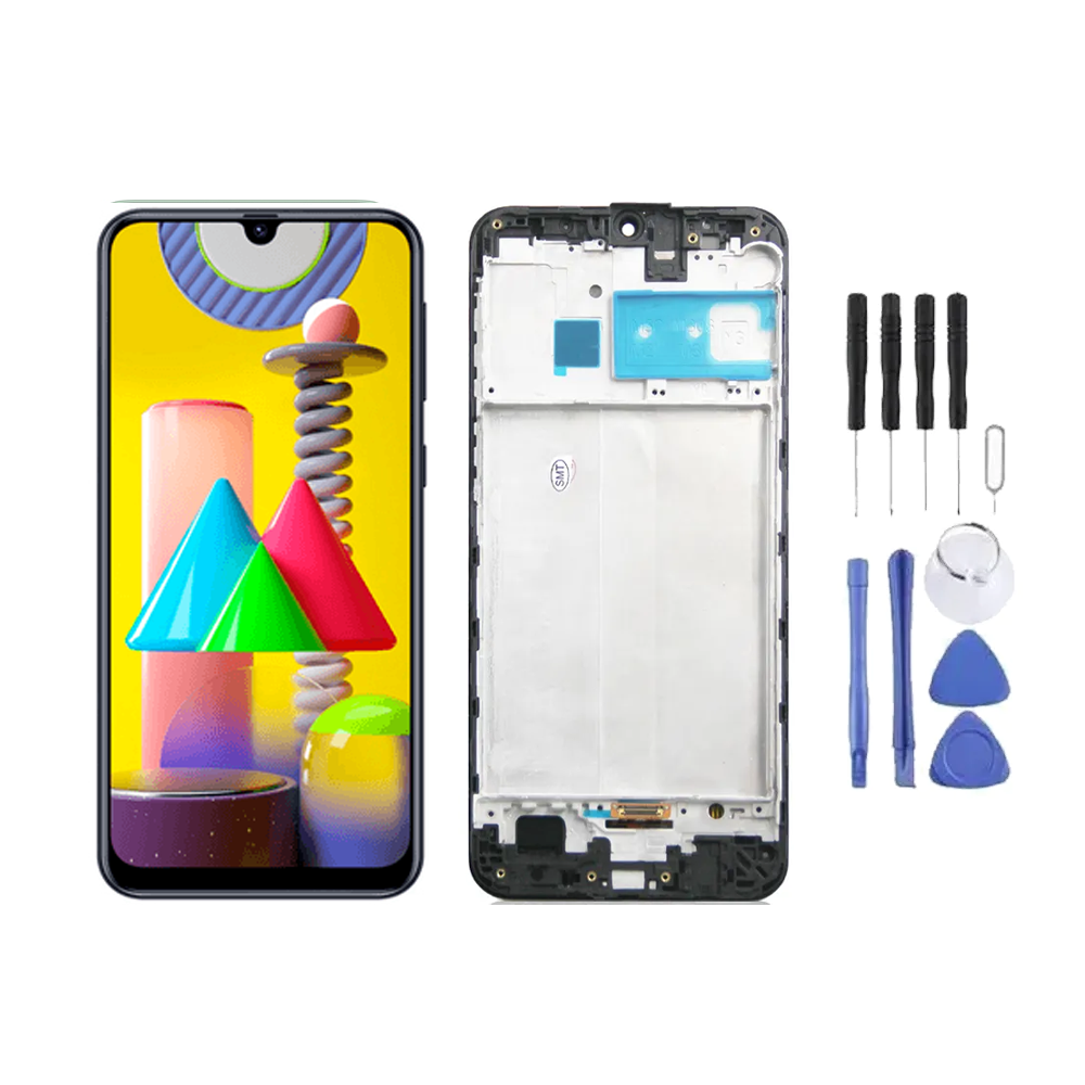 Chassis + Ecran LCD + Vitre pour Samsung Galaxy M31 (M315) + Kit d'outils