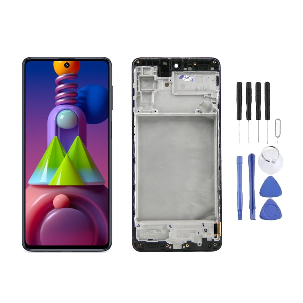 Chassis + Ecran LCD + Vitre pour Samsung Galaxy M51 (M515) + Kit d'outils