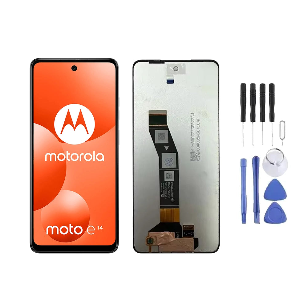 Ecran LCD complet + Vitre pour Motorola Moto E14 + Kit d'outils