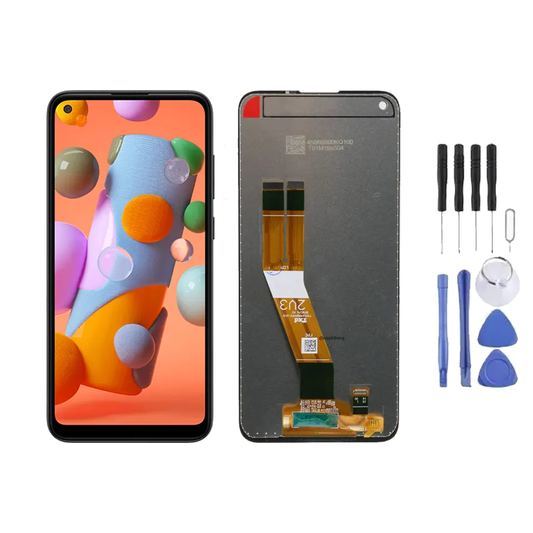 Ecran LCD complet + Vitre pour Samsung Galaxy Galaxy A11 (A115) + Kit d'outils