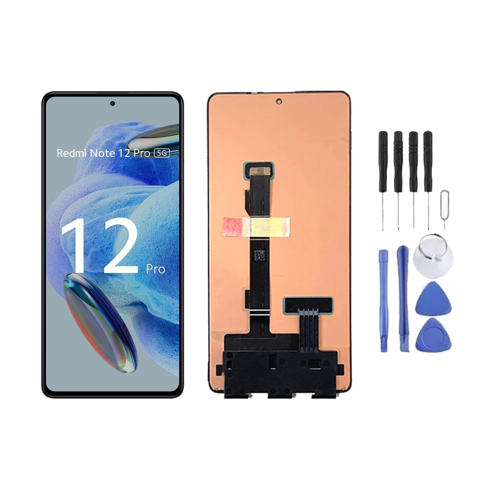 Ecran LCD + Vitre pour Xiaomi Redmi Note 12 Pro + Kit d'outils