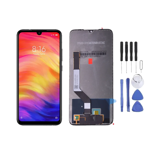 Ecran LCD + Vitre pour Xiaomi Redmi Note 7 / 7 Pro + Kit d'outils