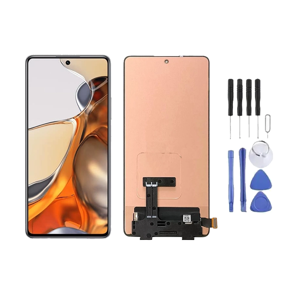 Ecran LCD + Vitre pour Xiaomi 11T / 11T Pro + Kit d'outils