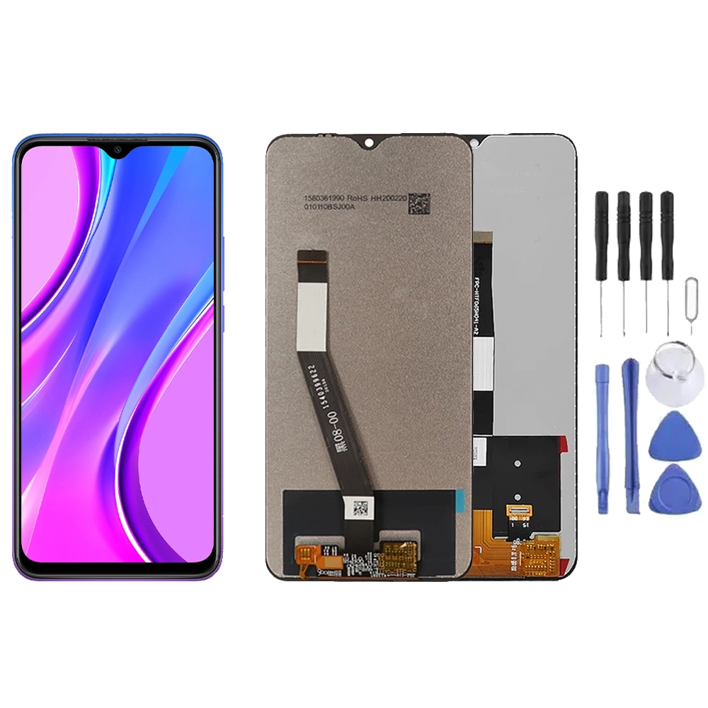 Ecran LCD + Vitre pour Xiaomi Redmi 9 / 9A / 9C / 9C NFC + Kit d'outils