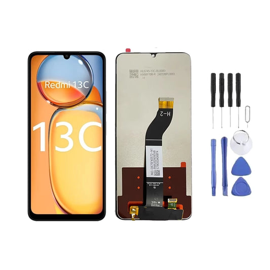 Ecran LCD + Vitre pour Xiaomi Redmi 13C + Kit d'outils